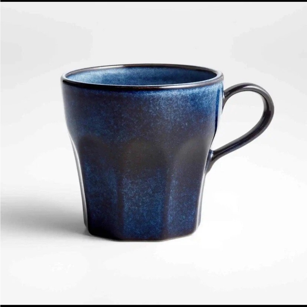 Crate & Barrel Cove Indigo Mug